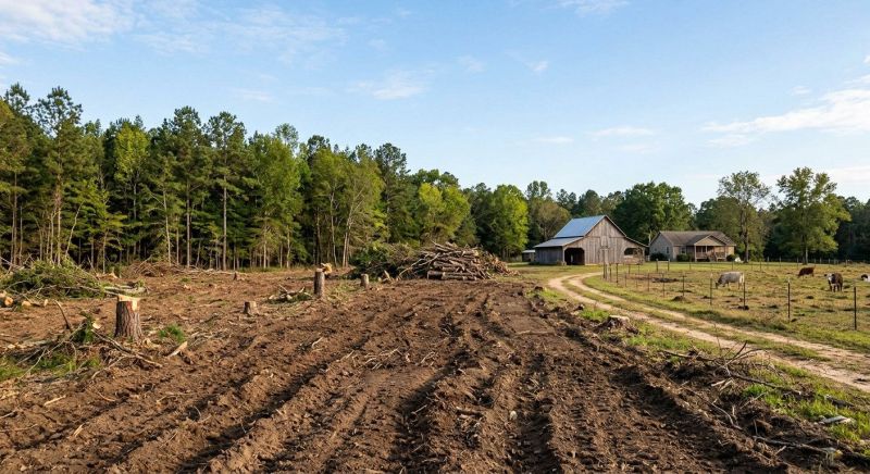 Pool Land Clearing in Gwinnett County, GA