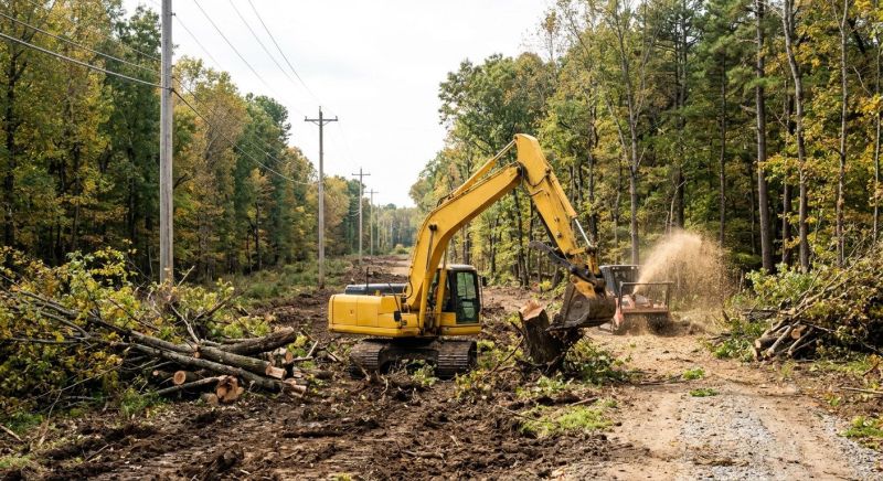 Property Line Clearing in Gwinnett County, GA