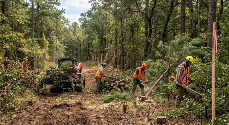 Site Clearing Service in Houston, TX